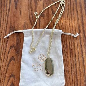 Kendra Scott Rae Pyrite Necklace